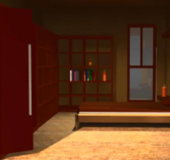 现代卧室房间SU模型下载_sketchup草图大师SKP模型