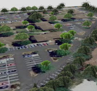 克莱尔湖植物景观SU模型下载_sketchup草图大师SKP模型