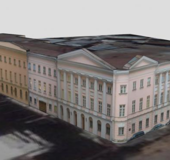 莫斯科城镇楼房建筑SU模型下载_sketchup草图大师SKP模型