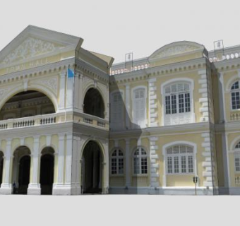 市政大楼建筑SU模型下载_sketchup草图大师SKP模型