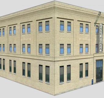 新泽西州法戈市办公楼建筑SU模型下载_sketchup草图大师SKP模型