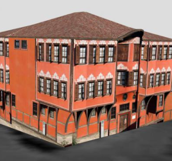 文艺复兴时期房屋建筑SU模型下载_sketchup草图大师SKP模型