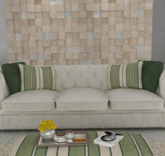 环境清洁室室内客厅SU模型下载_sketchup草图大师SKP模型