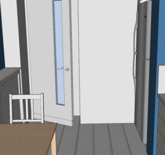 现代安卡拉厨房装修SU模型下载_sketchup草图大师SKP模型