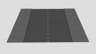 城市交通道路SU模型下载_sketchup草图大师SKP模型