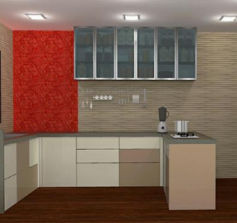 现代化家具室内厨房SU模型下载_sketchup草图大师SKP模型