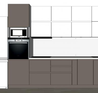 现代室内厨房装修家具SU模型下载_sketchup草图大师SKP模型