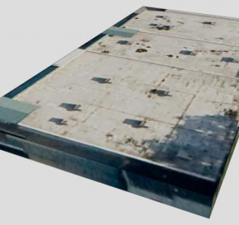 粗糙纹理的房屋建筑SU模型下载_sketchup草图大师SKP模型