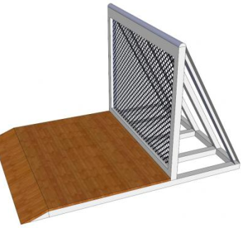 安全屏障设备SU模型下载_sketchup草图大师SKP模型