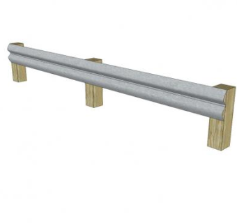 防撞护栏SU模型下载_sketchup草图大师SKP模型