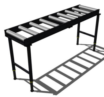 生产线过渡辊台SU模型_su模型下载 草图大师模型_SKP模型