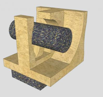 室内装修石雕造型SU模型下载_sketchup草图大师SKP模型