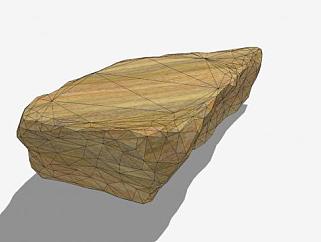 天然岩石SU模型下载_sketchup草图大师SKP模型