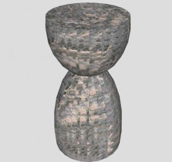 石头艺术SU模型下载_sketchup草图大师SKP模型