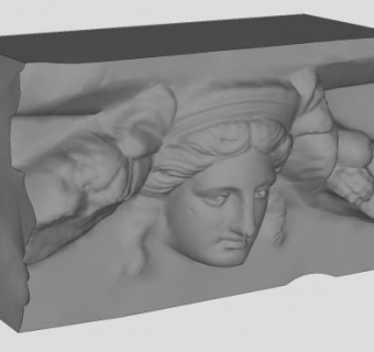 欧式石作浮雕SU模型下载_sketchup草图大师SKP模型