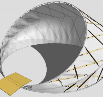 现代风格创意廊架设计SU模型下载_sketchup草图大师SKP模型
