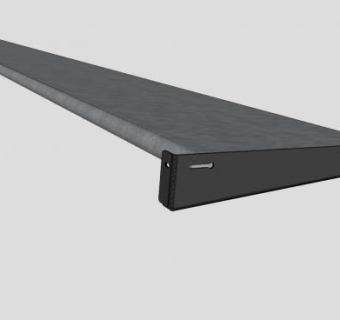 长型遮阳篷雨棚SU模型下载_sketchup草图大师SKP模型