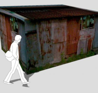 生锈老旧仓库SU模型下载_sketchup草图大师SKP模型