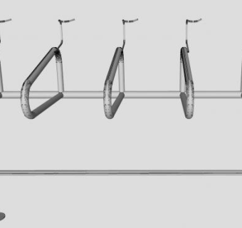 垂直流动自行车架SU模型下载_sketchup草图大师SKP模型