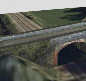 公路直桥SU模型下载_sketchup草图大师SKP模型