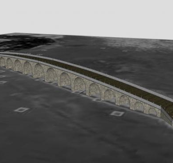 颐和园十七孔桥SU模型下载_sketchup草图大师SKP模型