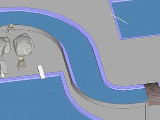 水上<em>公园建筑</em>设备SU模型下载_sketchup草图大师SKP模型