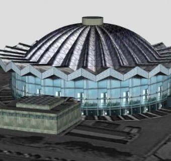 沃尔纳德斯基公园马戏团SU模型下载_sketchup草图大师SKP模型