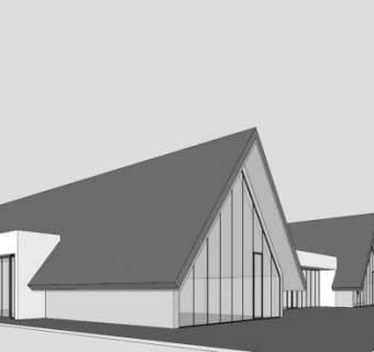 遗产公园建筑SU模型下载_sketchup草图大师SKP模型