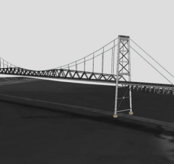 大陆高架桥建筑桥梁SU模型下载_sketchup草图大师SKP模型