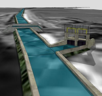 北运河大桥桥梁SU模型下载_sketchup草图大师SKP模型