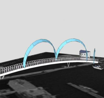 名古屋港水族馆建筑SU模型下载_sketchup草图大师SKP模型