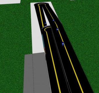 立交公路桥梁SU模型下载_sketchup草图大师SKP模型