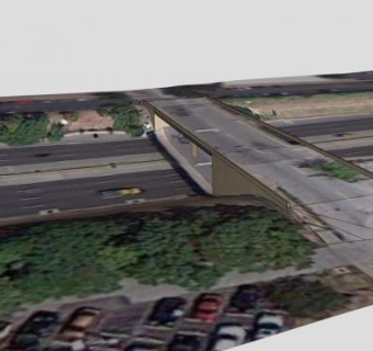 泰勒大街立交桥SU模型下载_sketchup草图大师SKP模型