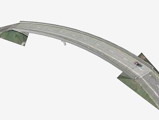 华盛顿州高架桥SU模型下载_sketchup草图大师SKP模型