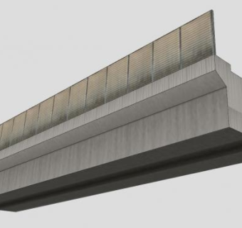 新干线立交桥SU模型下载_sketchup草图大师SKP模型