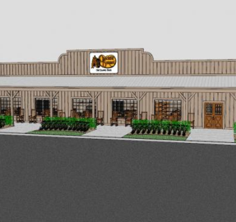 乡村商店餐馆建筑SU模型下载_sketchup草图大师SKP模型
