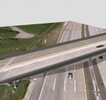 桑德斯路立交桥SU模型下载_sketchup草图大师SKP模型