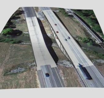 I-20机场立交桥西行SU模型下载_sketchup草图大师SKP模型