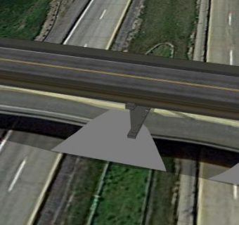 335街公路立交桥SU模型下载_sketchup草图大师SKP模型