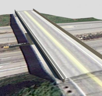 马尔福德路立交桥SU模型下载_sketchup草图大师SKP模型