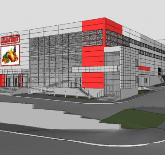 美丝百货公司商业建筑SU模型下载_sketchup草图大师SKP模型