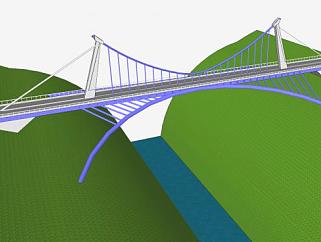 布鲁内尔跨山桥SU模型下载_sketchup草图大师SKP模型
