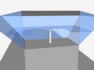 玻璃驾驶室SU模型下载_sketchup草图大师SKP模型