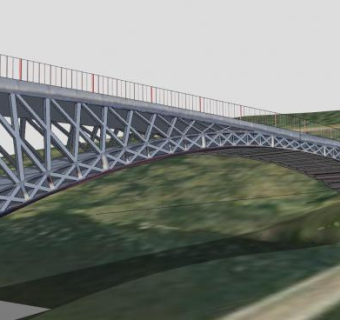 克雷格拉奇桥SU模型下载_sketchup草图大师SKP模型