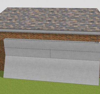 建筑室外水墙SU模型下载_sketchup草图大师SKP模型