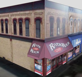 米德兰东街商业林南街SU模型下载_sketchup草图大师SKP模型