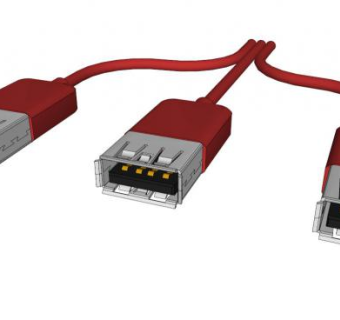 USB连接器SU模型_su模型下载 草图大师模型_SKP模型