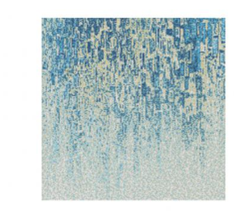 蓝色闪耀的水帘墙SU模型下载_sketchup草图大师SKP模型