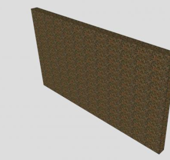 石砖墙SU模型下载_sketchup草图大师SKP模型