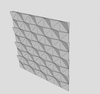现代室内墙SU模型下载_sketchup草图大师SKP模型